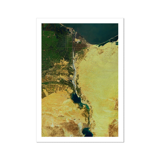 Suez Canal Fine Art Print