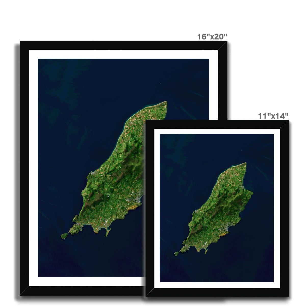 Isle of Man Framed Print