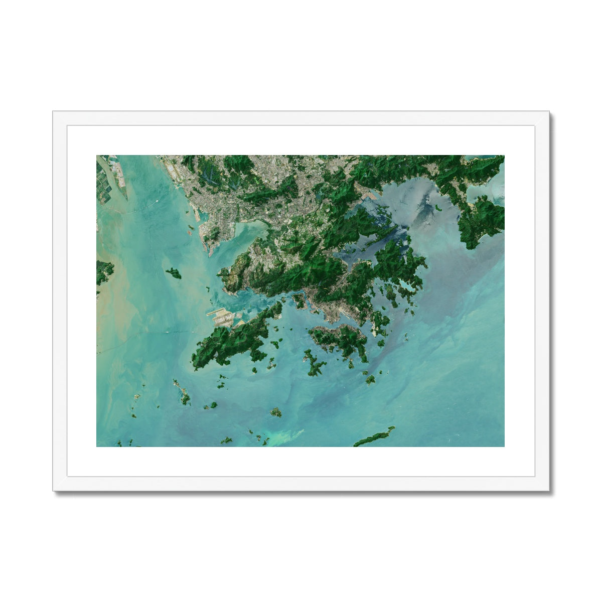 Hong Kong Framed Print