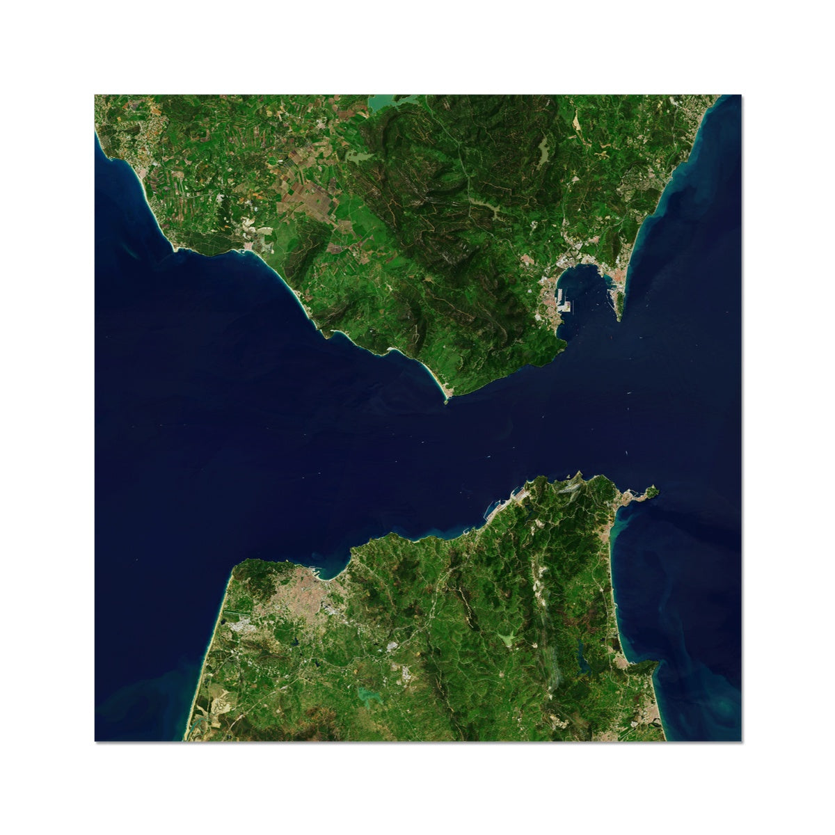 Strait of Gibraltar Fine Art Print