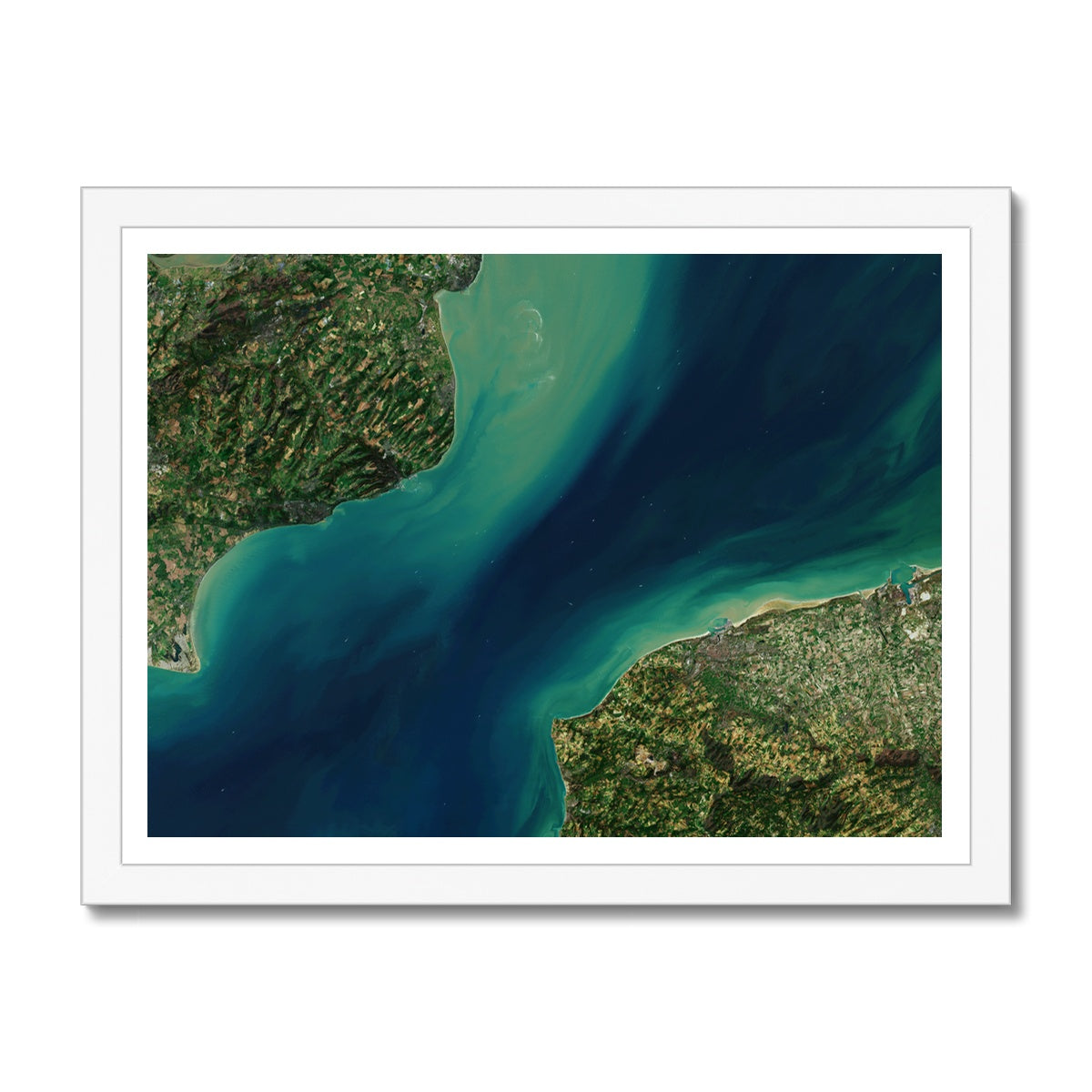 Dover Strait Framed Print