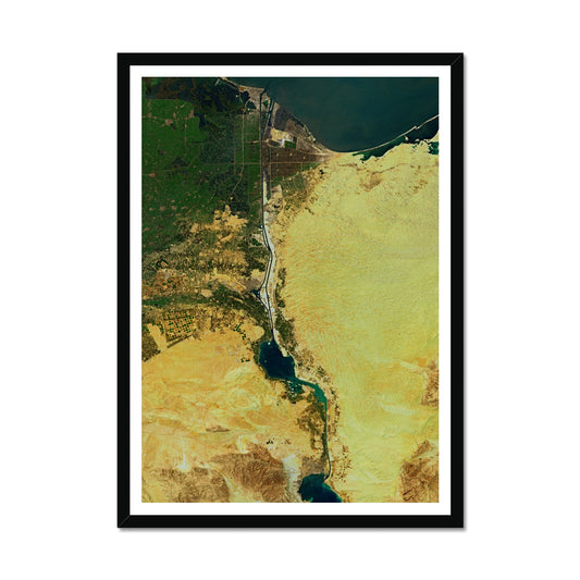 Suez Canal Framed Print