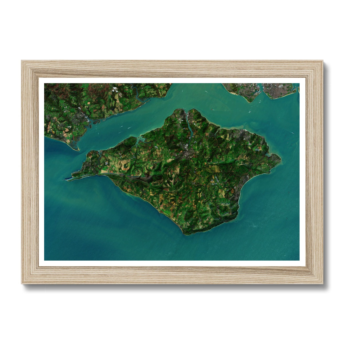 Isle of Wight Framed Print