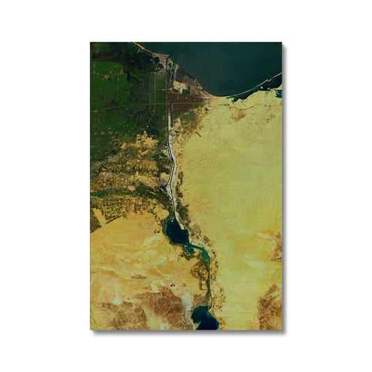 Suez Canal Canvas