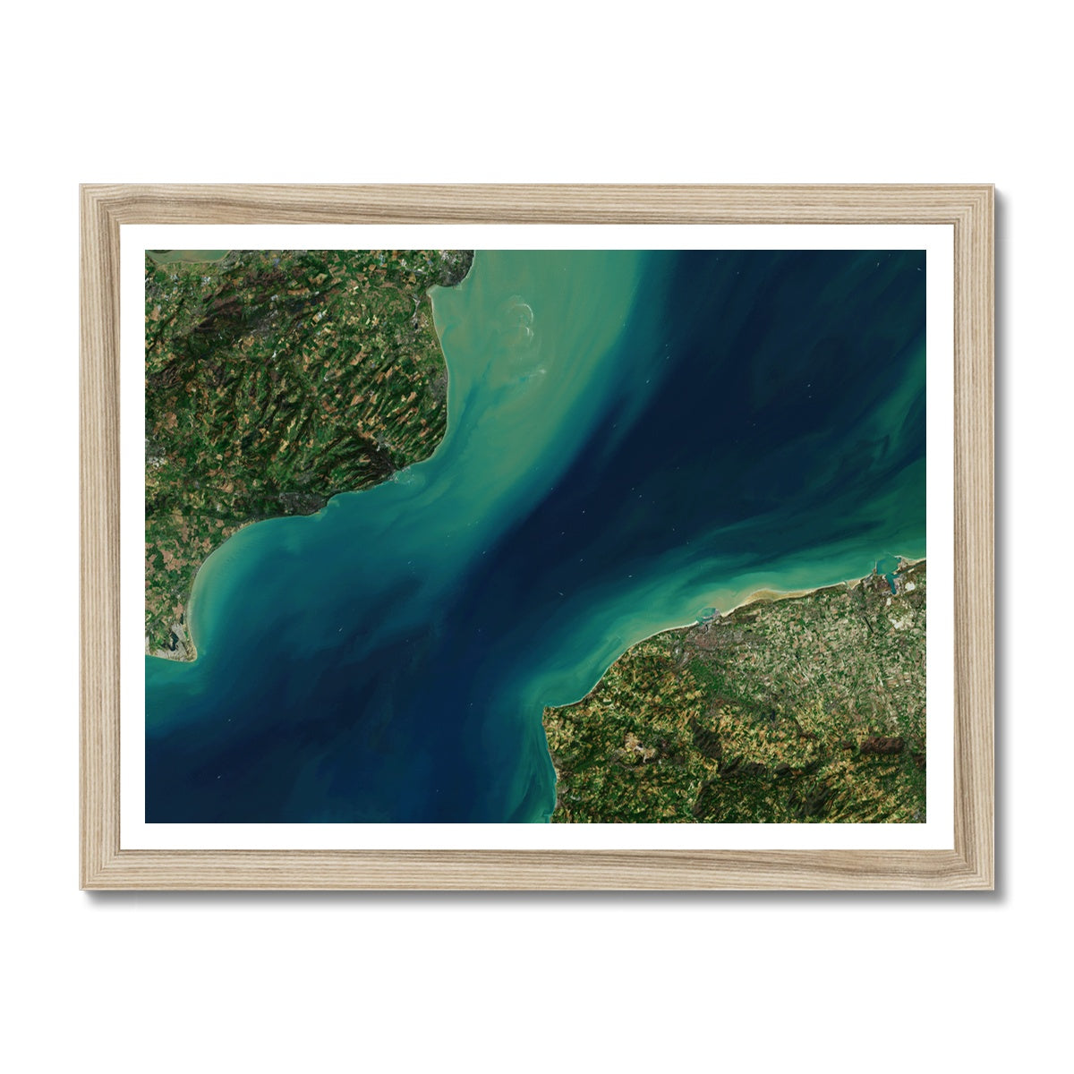 Dover Strait Framed Print