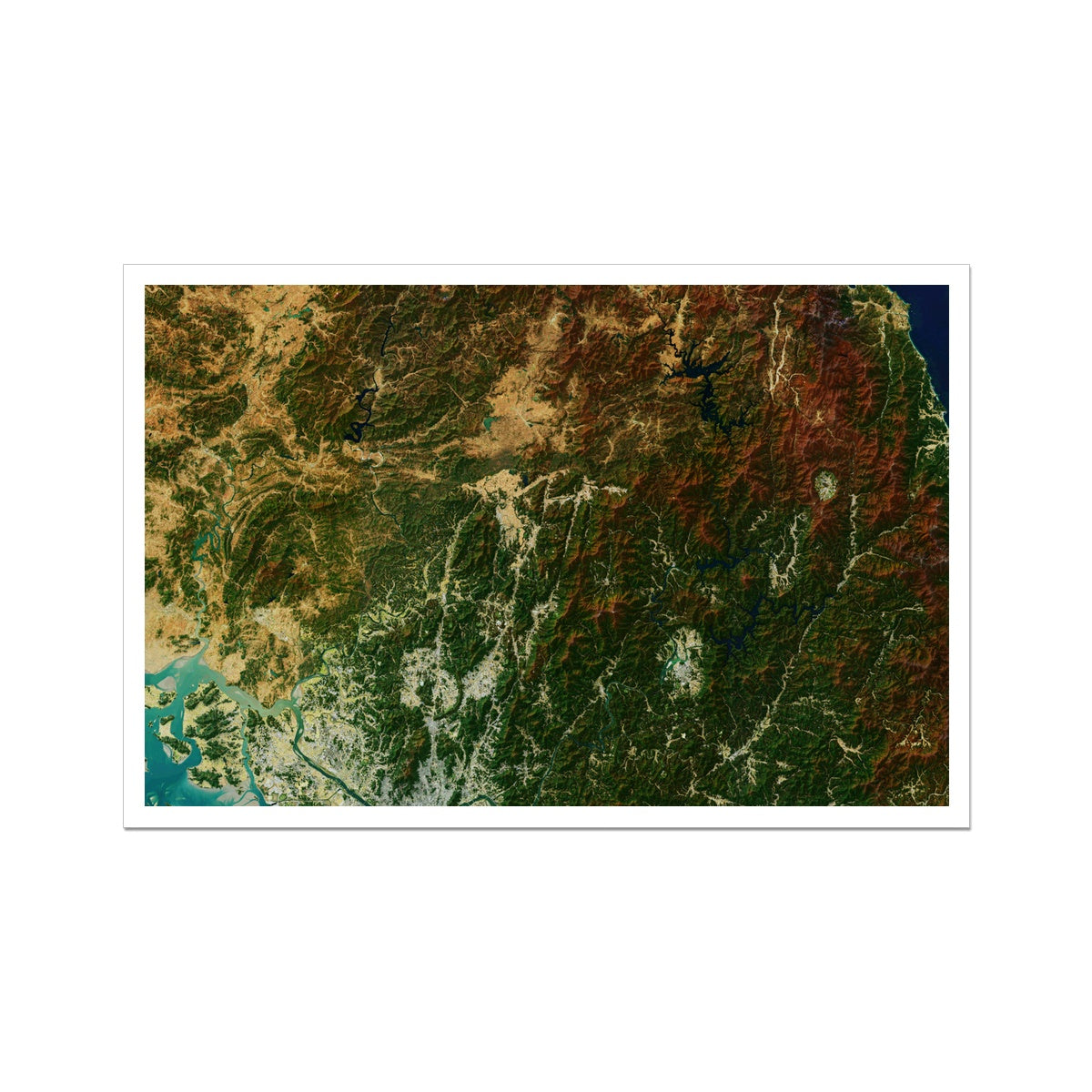 Korean Demilitarised Zone Fine Art Print